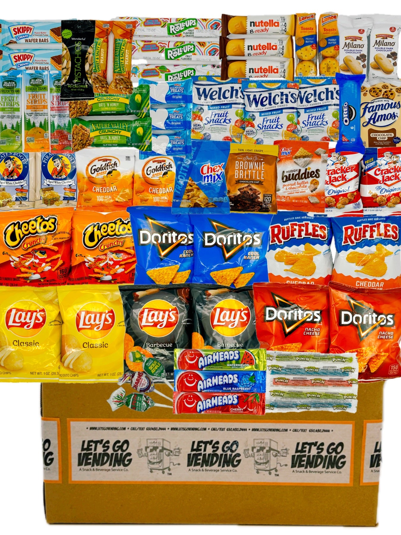 The HANGRY HATER 60 Count Snack Box Variety Snacks